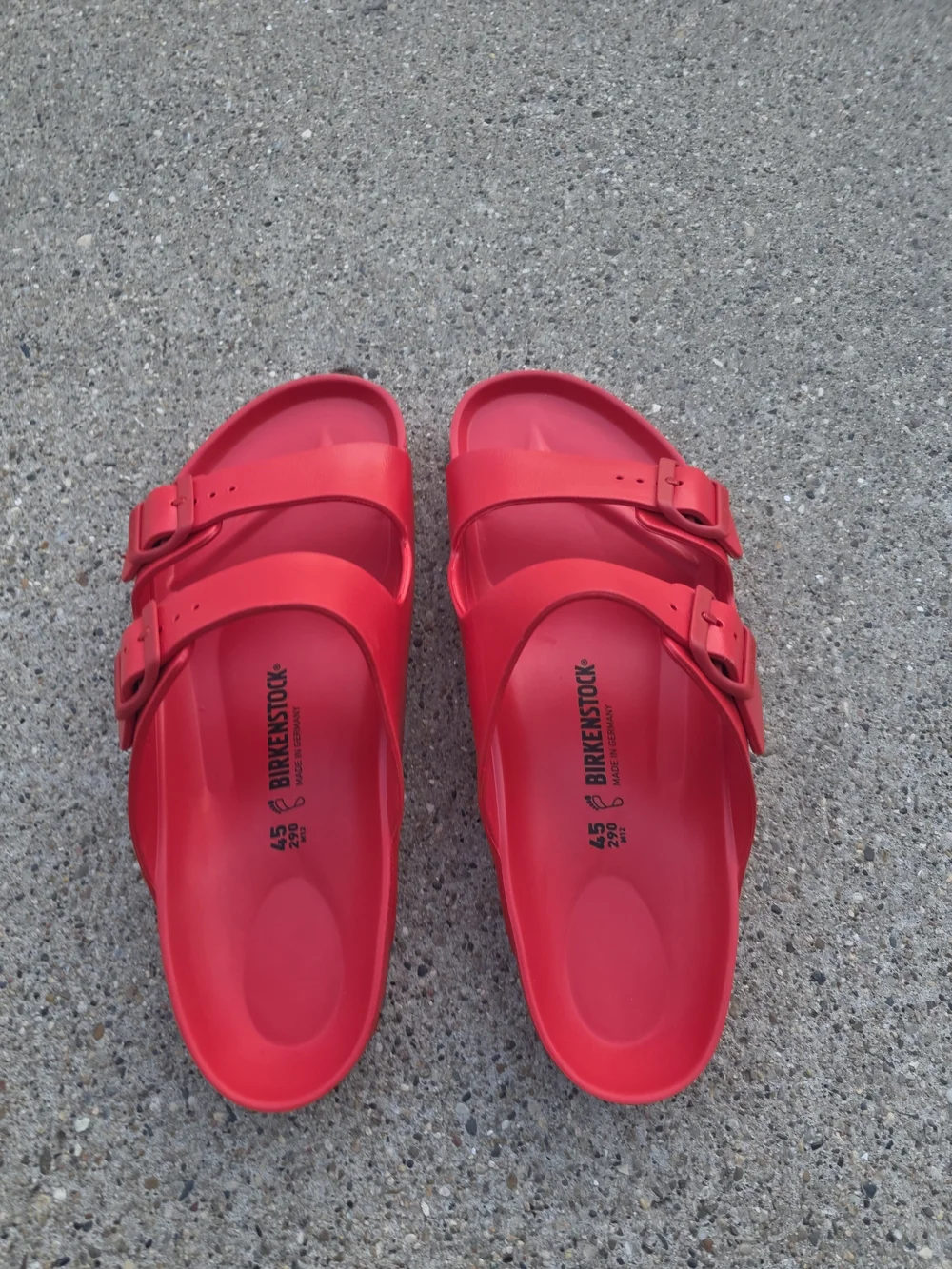 Birkenstock Double-Buckle Slide Sandals Men Size 12.